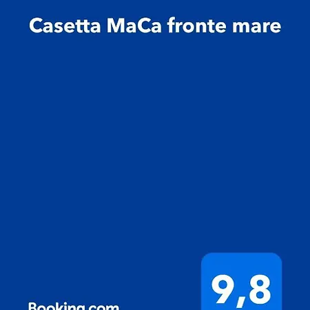 Casetta Maca Fronte Mare San Pietro in Bevagna
