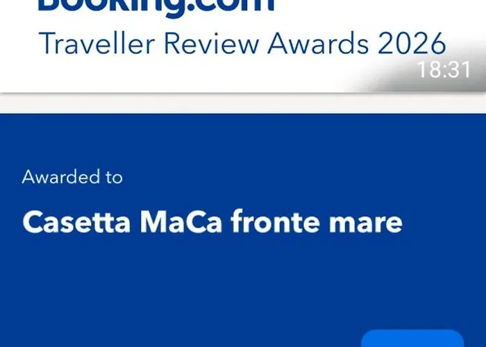 Casetta Maca Fronte Mare Apartment *